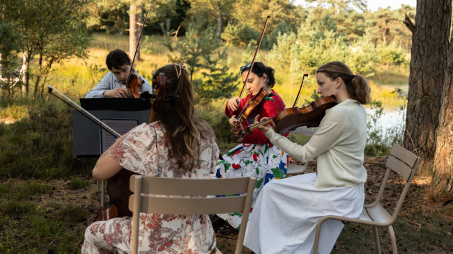 Vroege Vogel concert met het Damsco Quartet